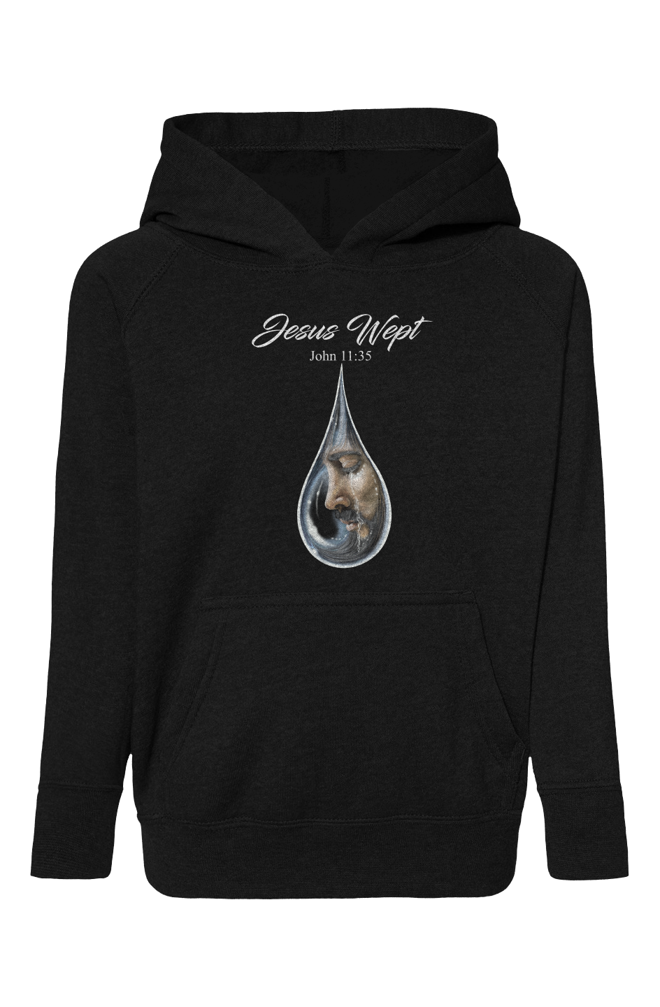 Blend Raglan Hooded Sweatshirt