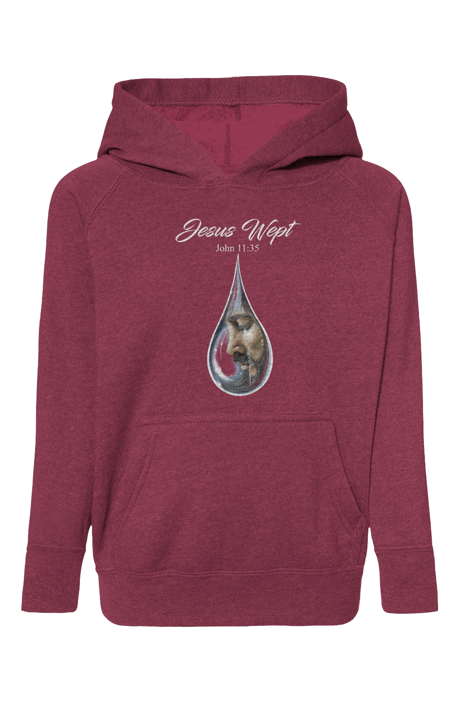 Blend Raglan Hooded Sweatshirt