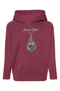 Blend Raglan Hooded Sweatshirt