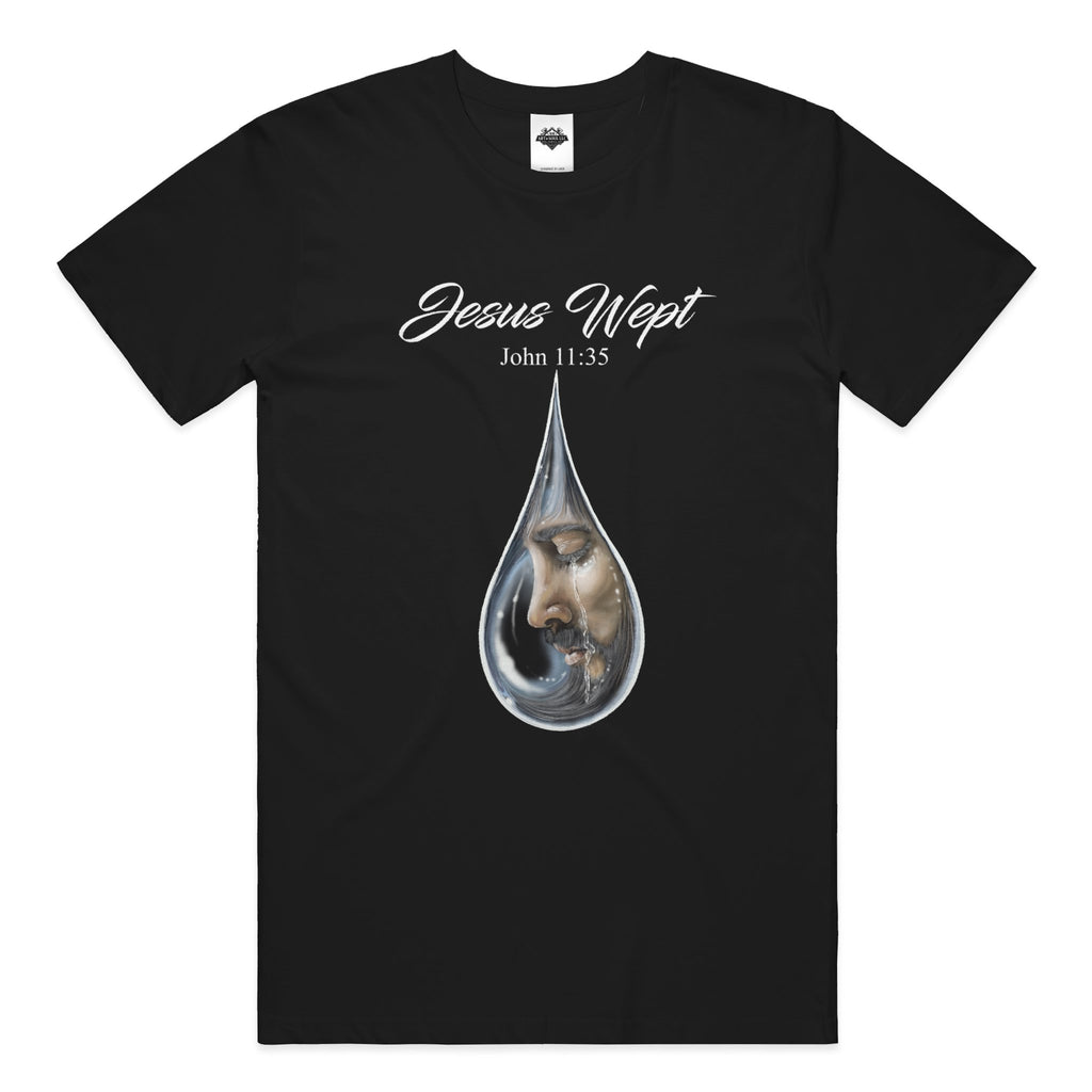 Jesus wept cotton T-shirt