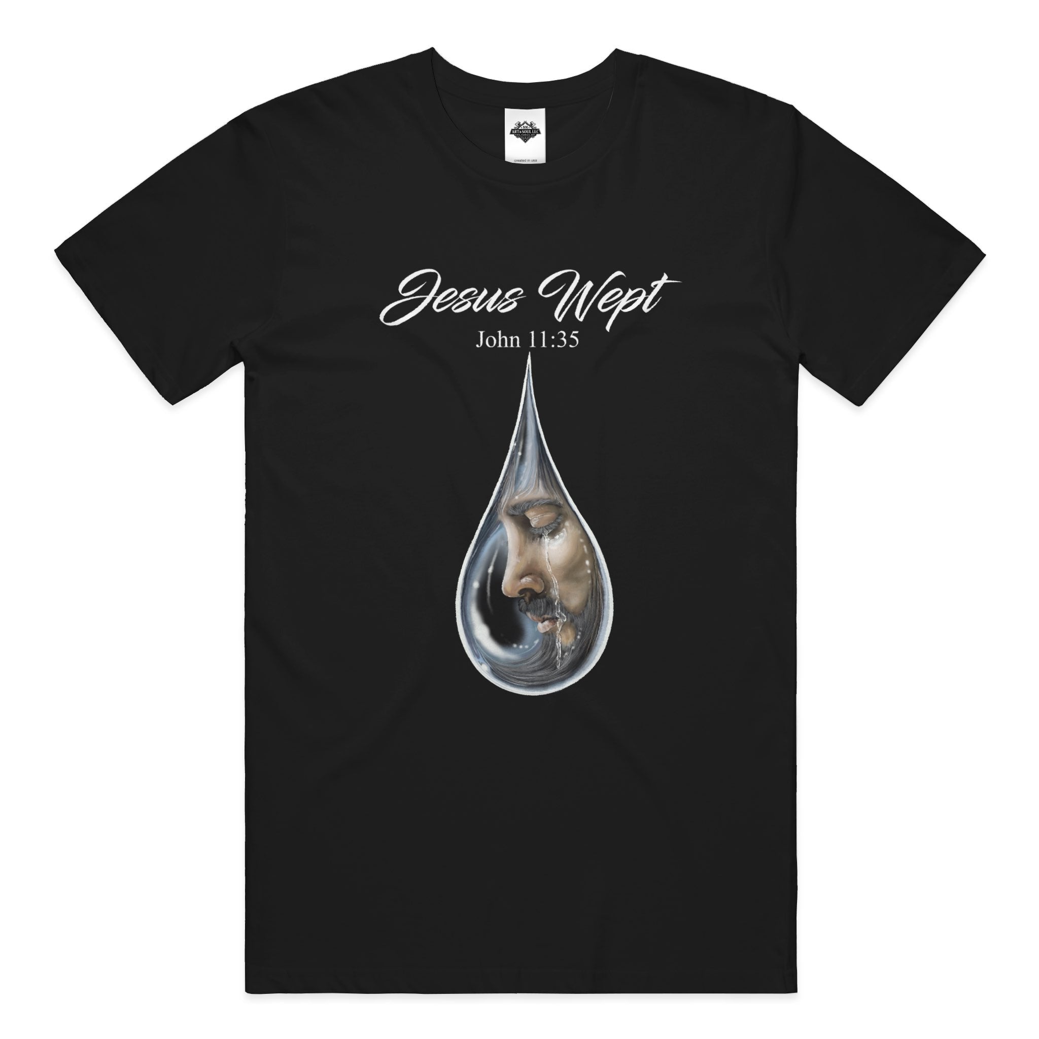 Jesus wept cotton T-shirt