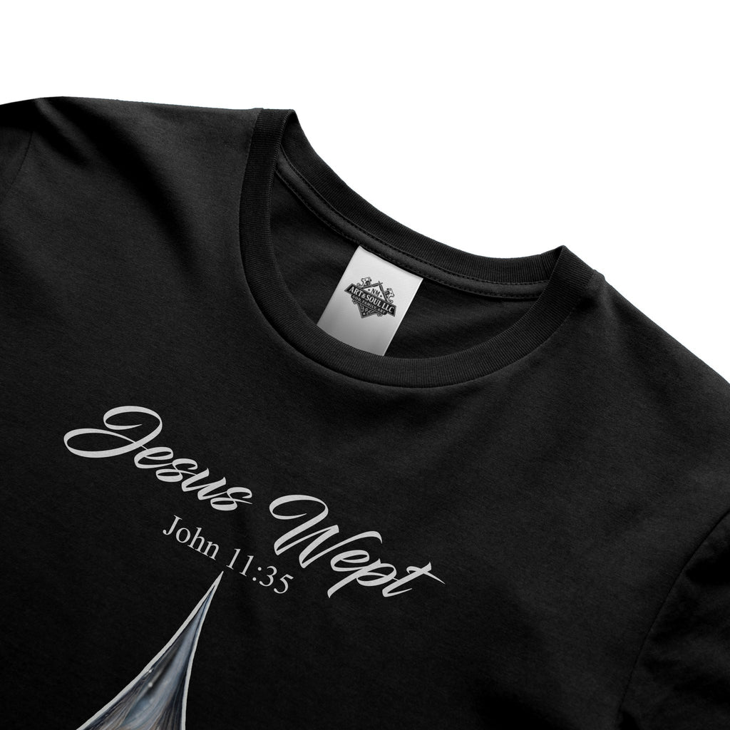 Jesus wept cotton T-shirt