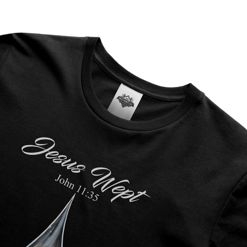 Jesus wept cotton T-shirt