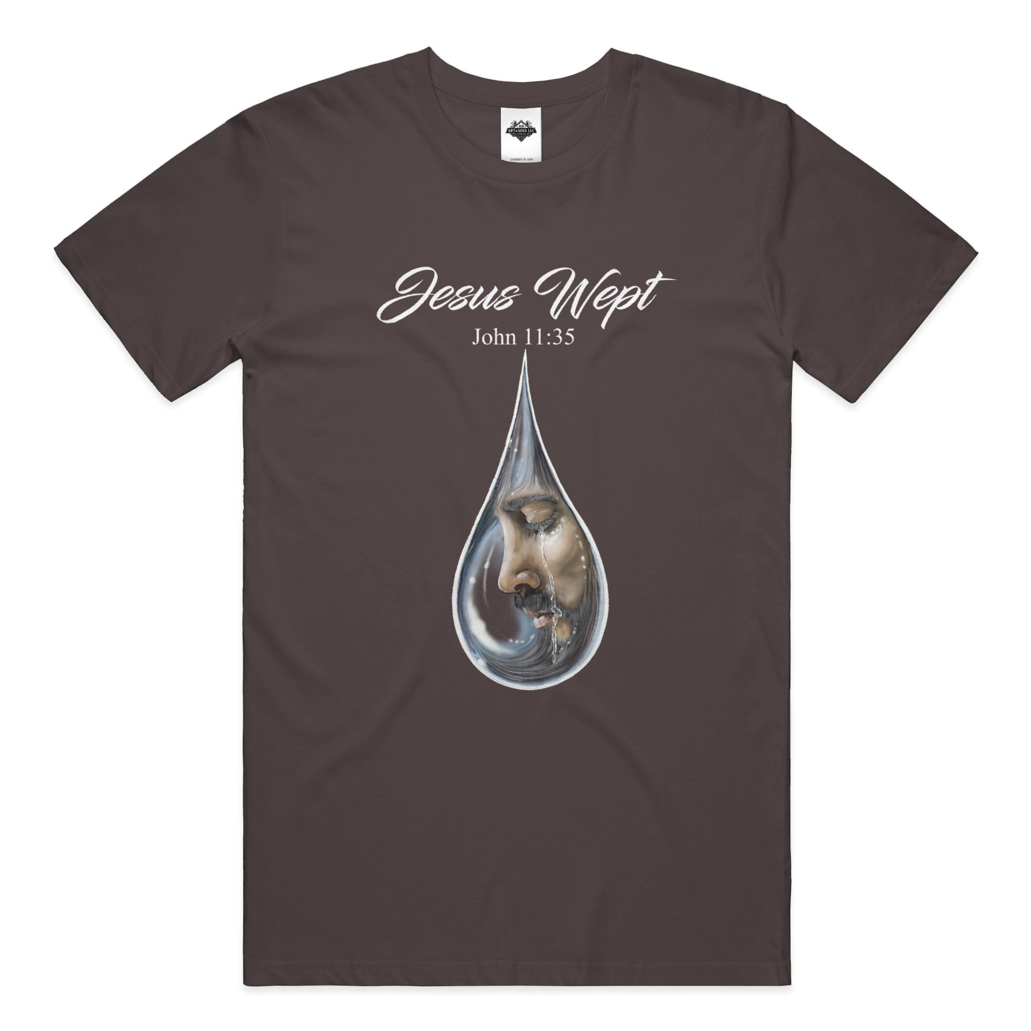 Jesus wept cotton T-shirt