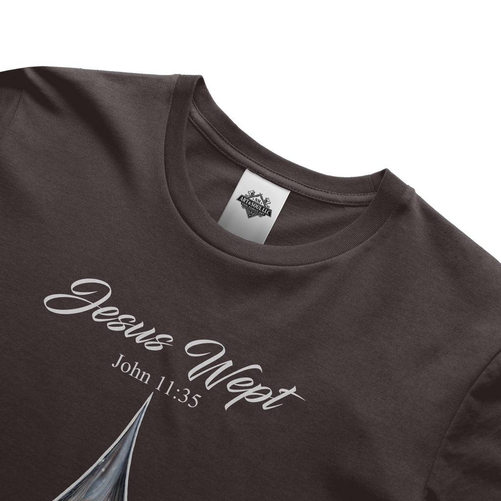 Jesus wept cotton T-shirt