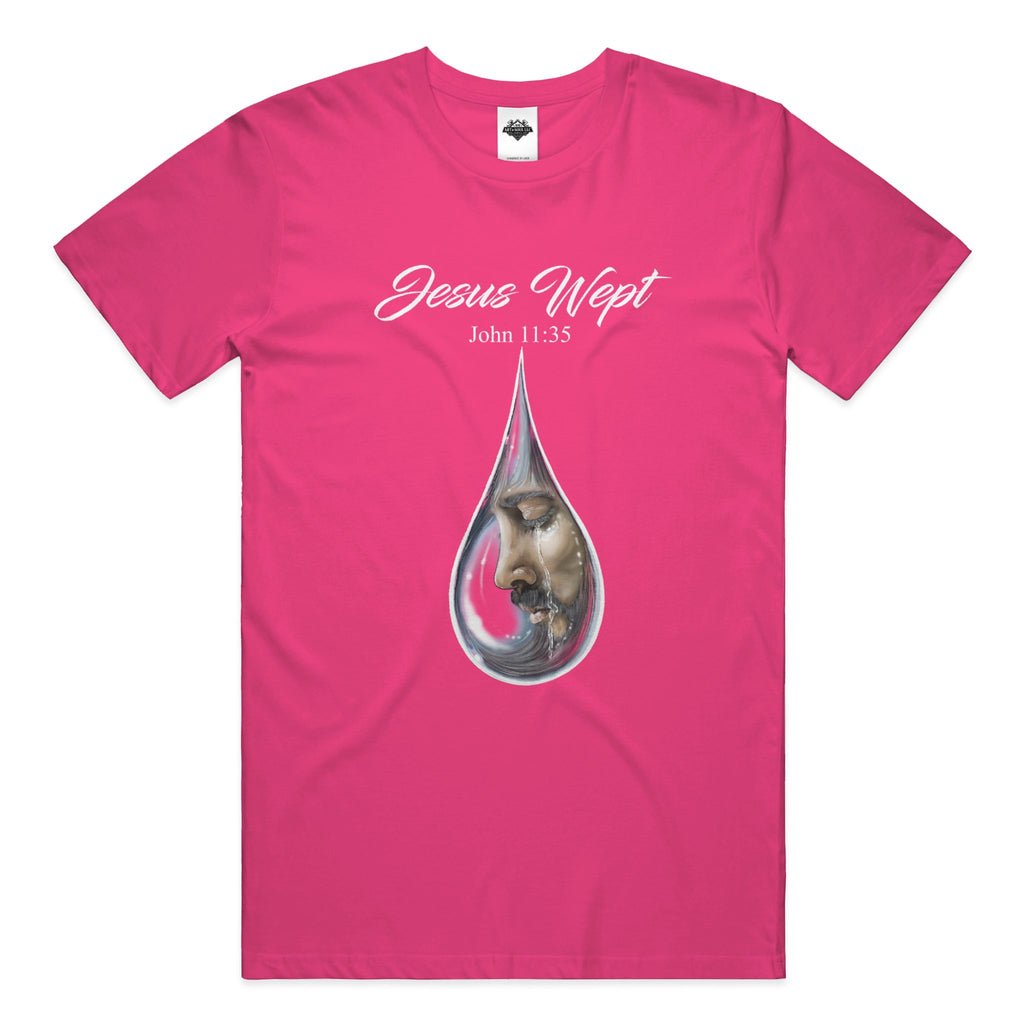 Jesus wept cotton T-shirt