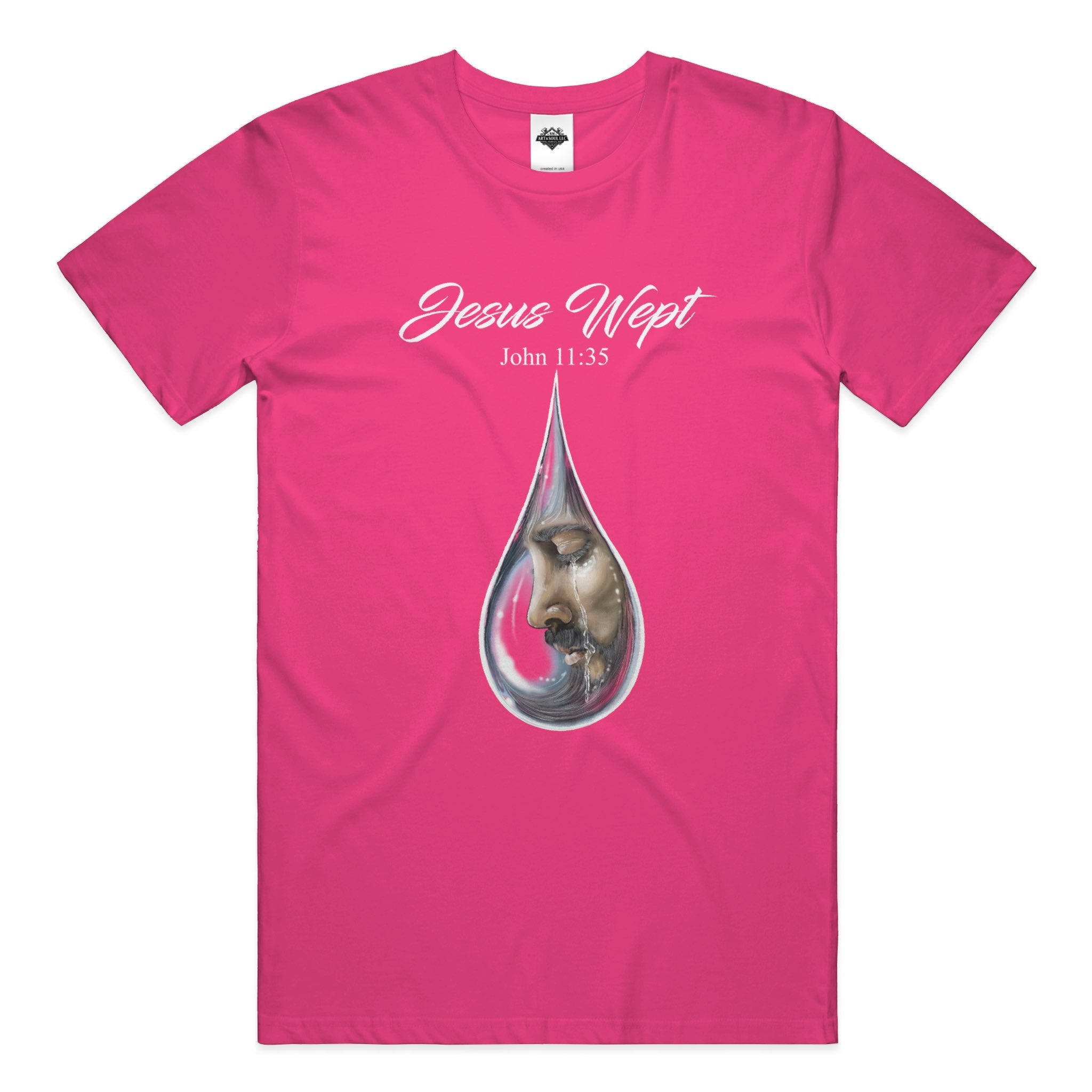 Jesus wept cotton T-shirt