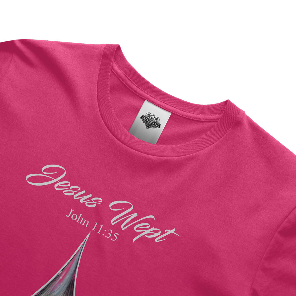 Jesus wept cotton T-shirt
