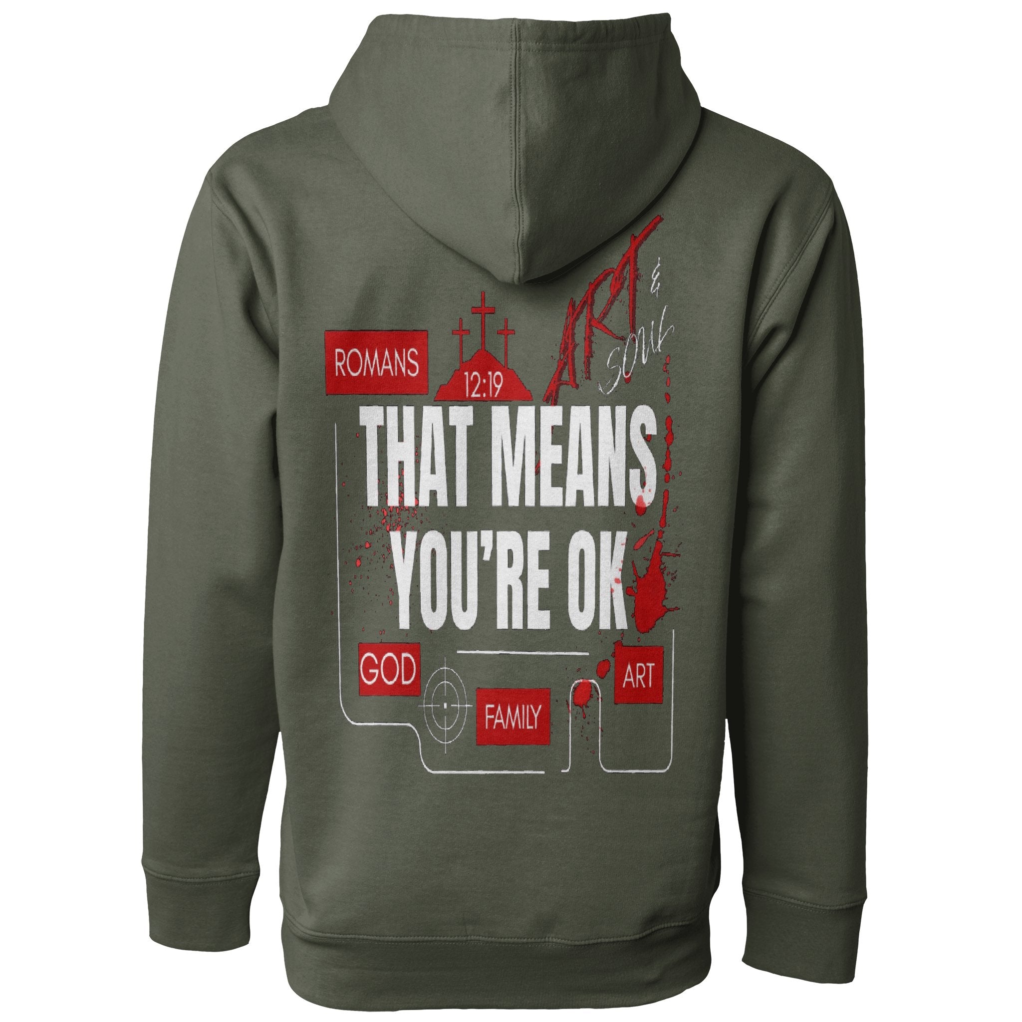 Revenge is God’s pullover hoody