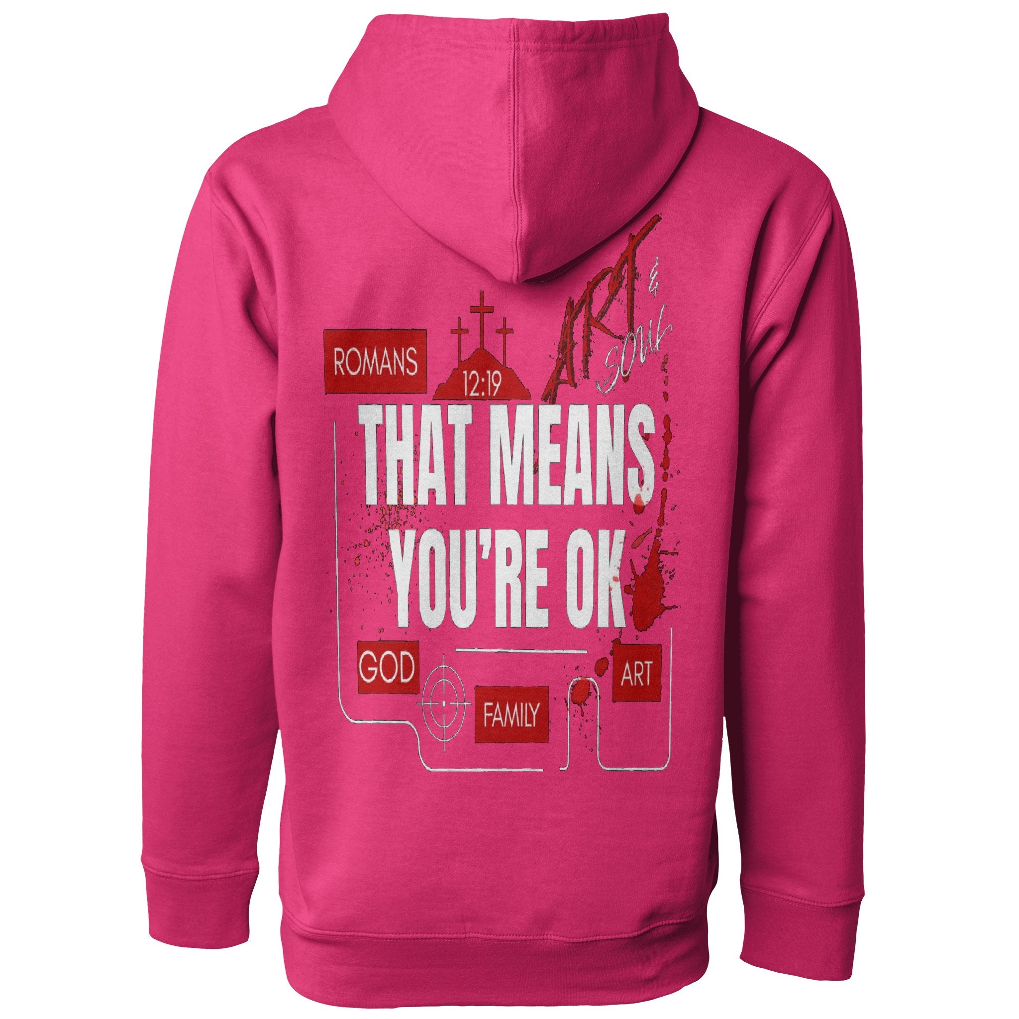 Revenge is God’s pullover hoody