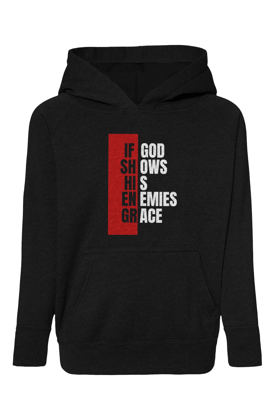 Revenge is God’s toddler Hooded Sweatshirt