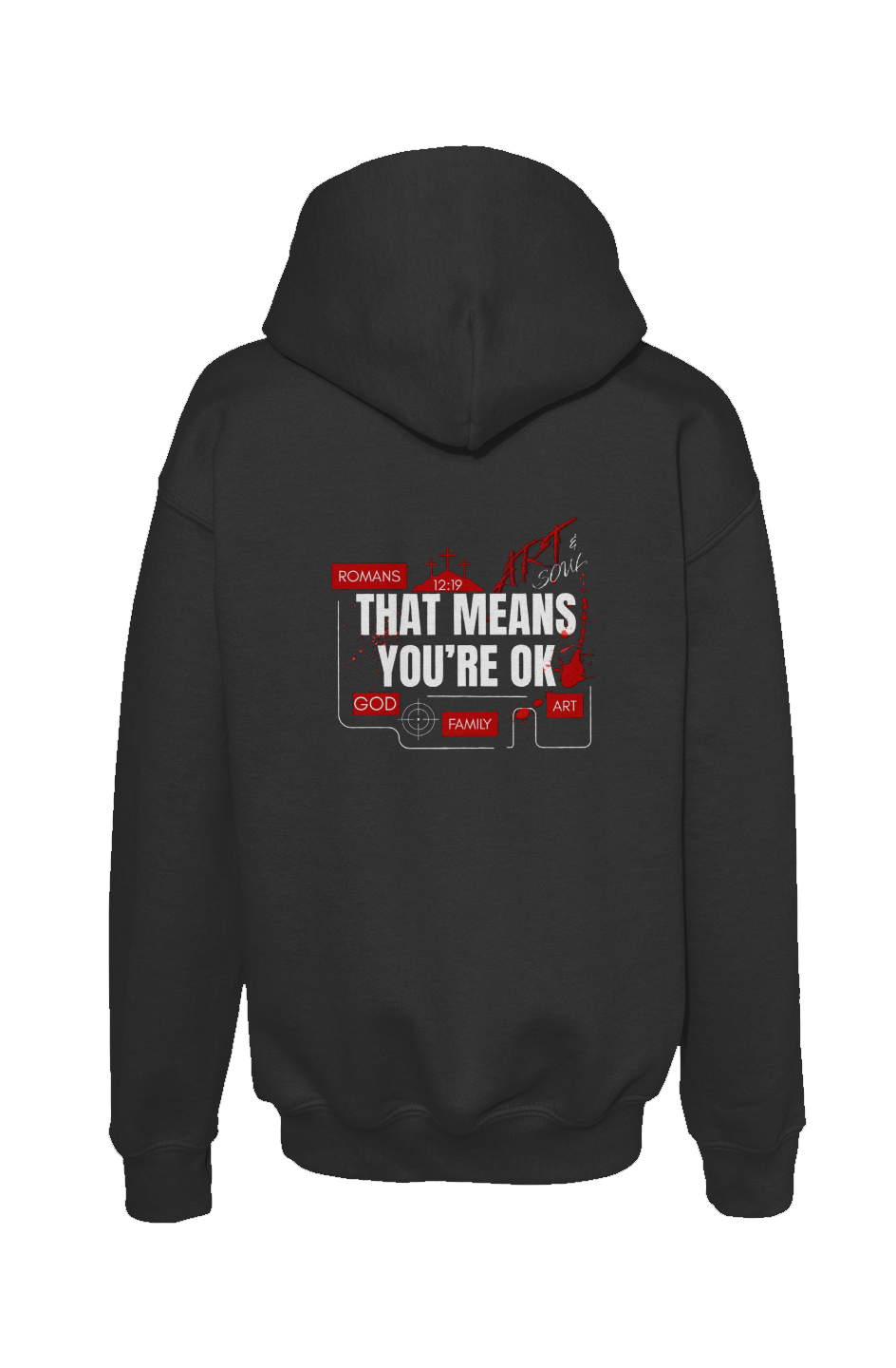 Revenge is God’s Youth Pullover Hoodie