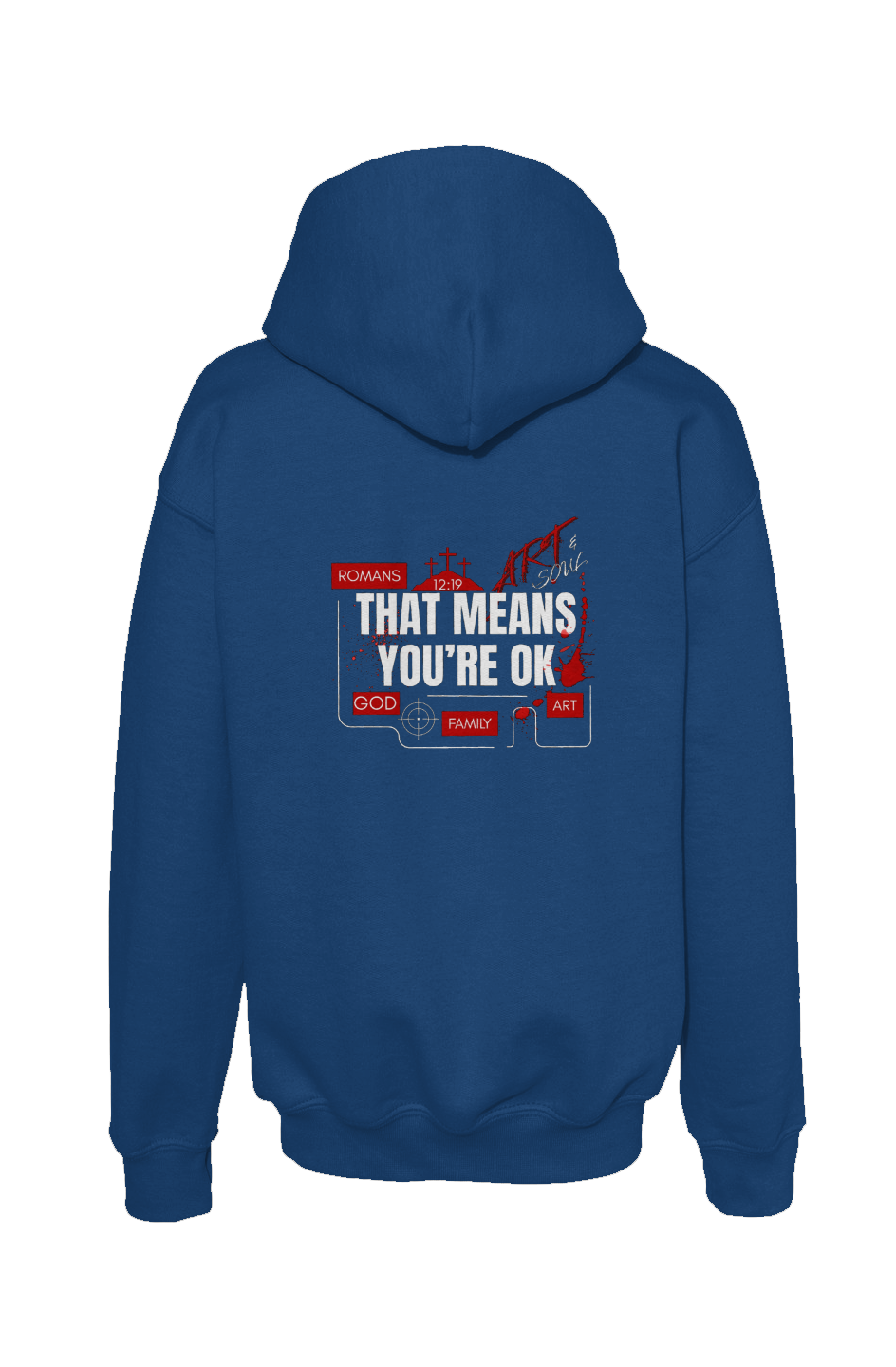 Revenge is God’s Youth Pullover Hoodie