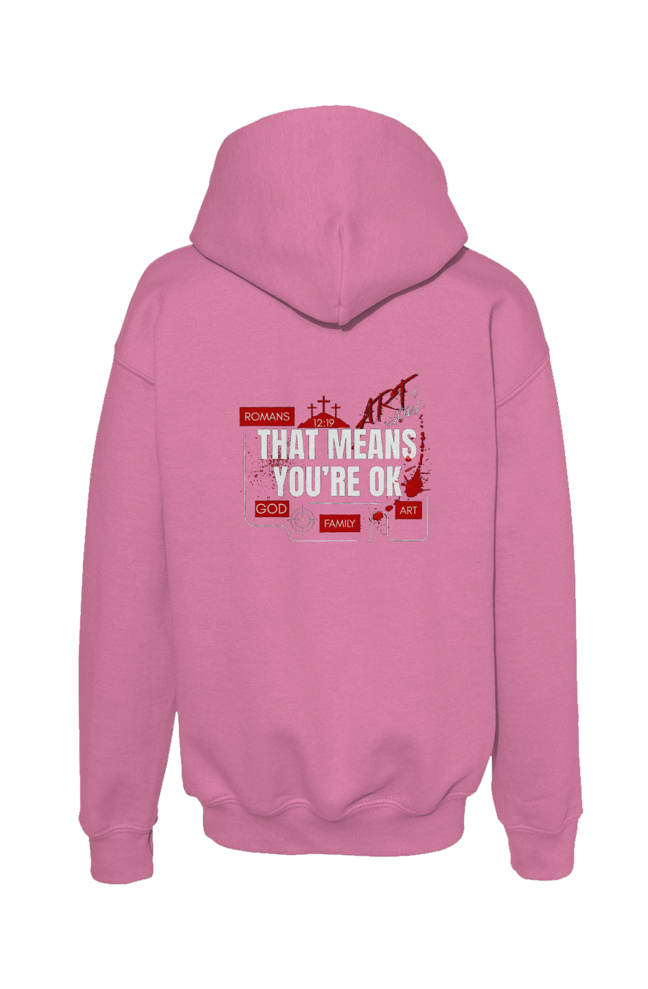 Revenge is God’s Youth Pullover Hoodie