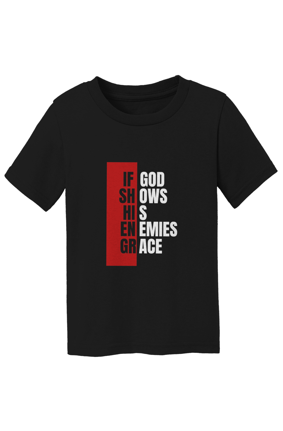  Revenge is God’s Toddler Core Cotton Tee