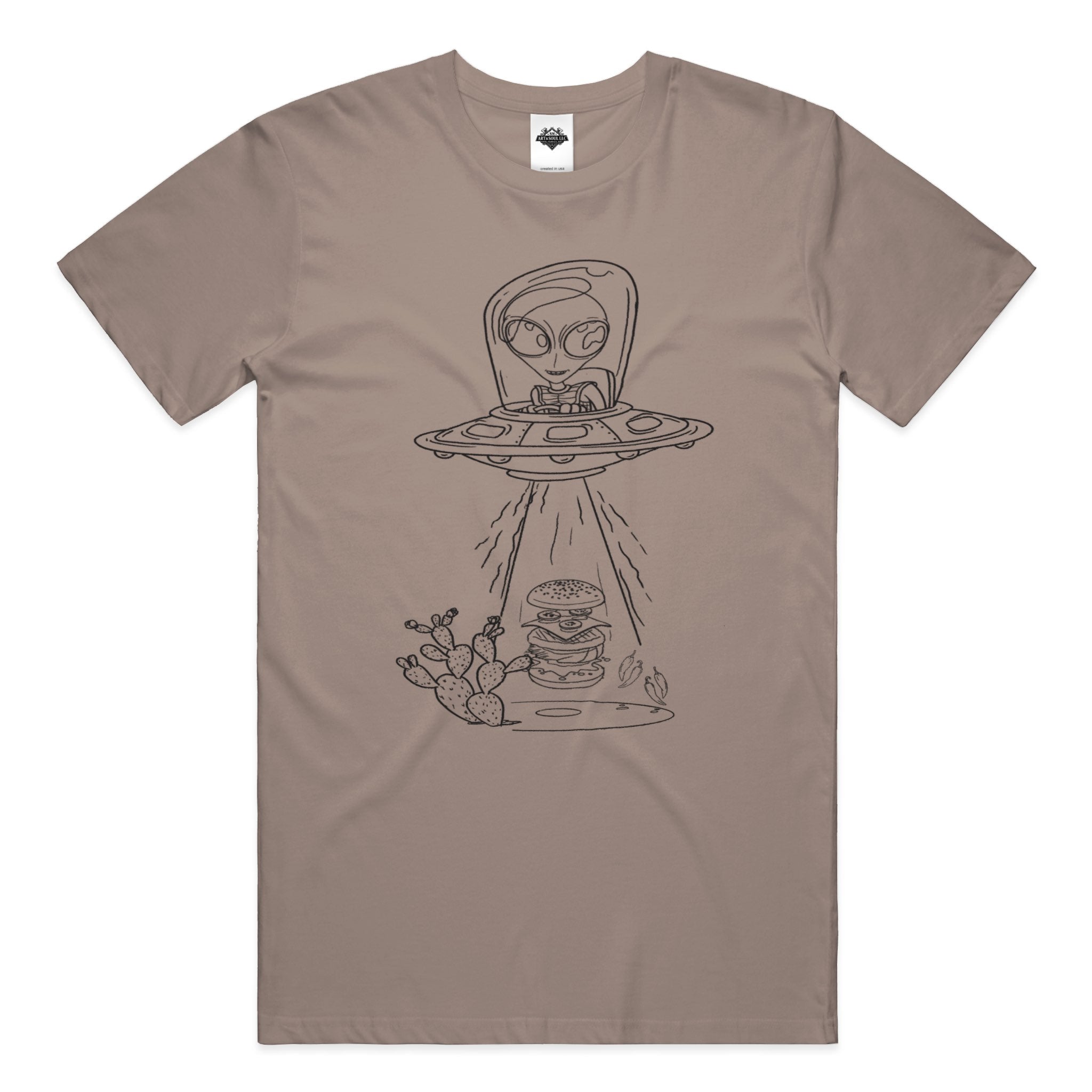 Alien Gildan Cotton T Shirt
