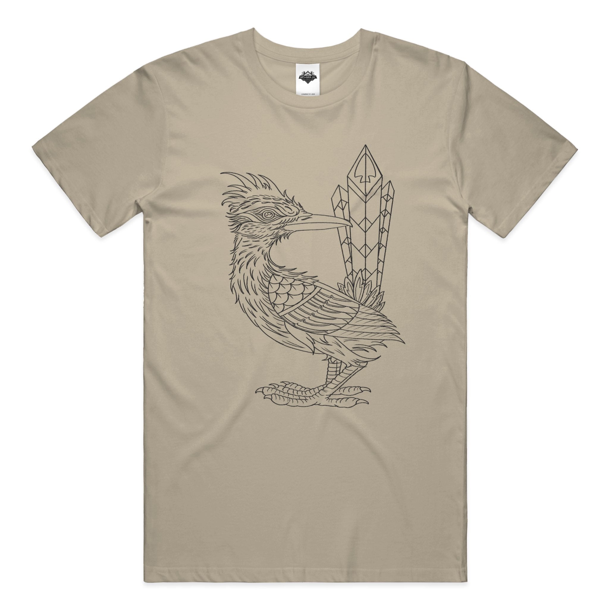 American traditional roadrunner Gildan Cotton T Shirt
