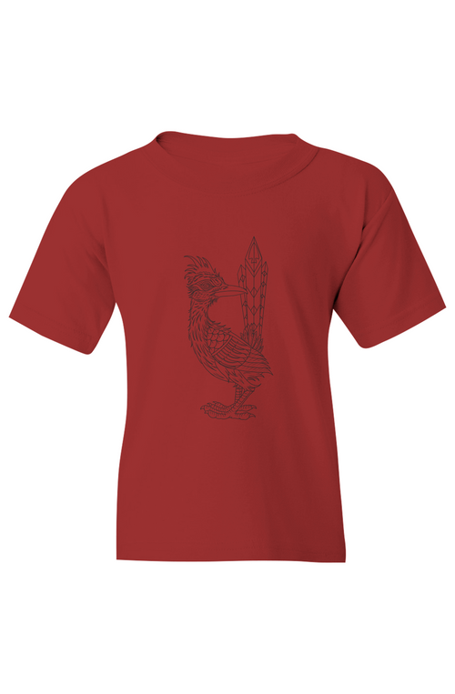 American traditional roadrunner Heavy Cotton Youth T-Shirt