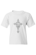 Cross Heavy Cotton Youth T-Shirt