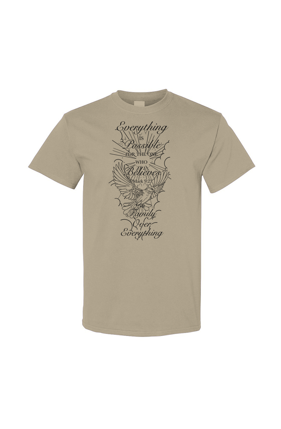 Script Gildan Cotton T Shirt
