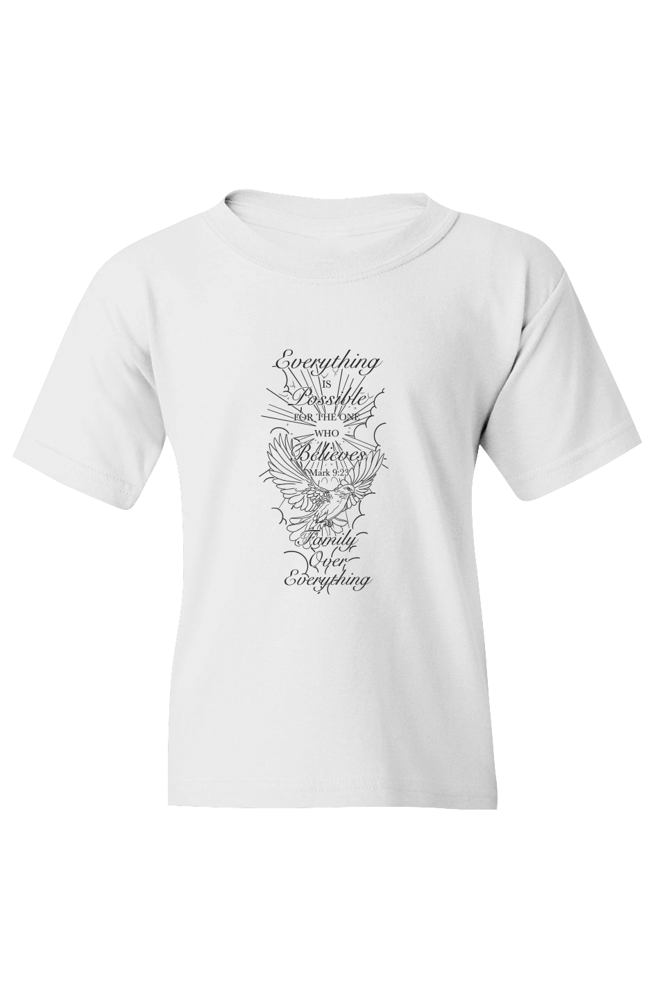 Script Heavy Cotton Youth T-Shirt