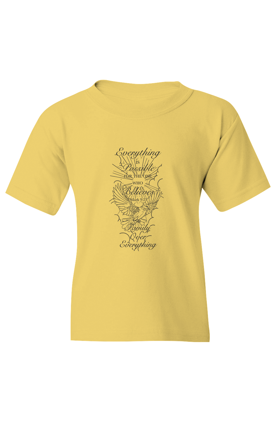 Script Heavy Cotton Youth T-Shirt
