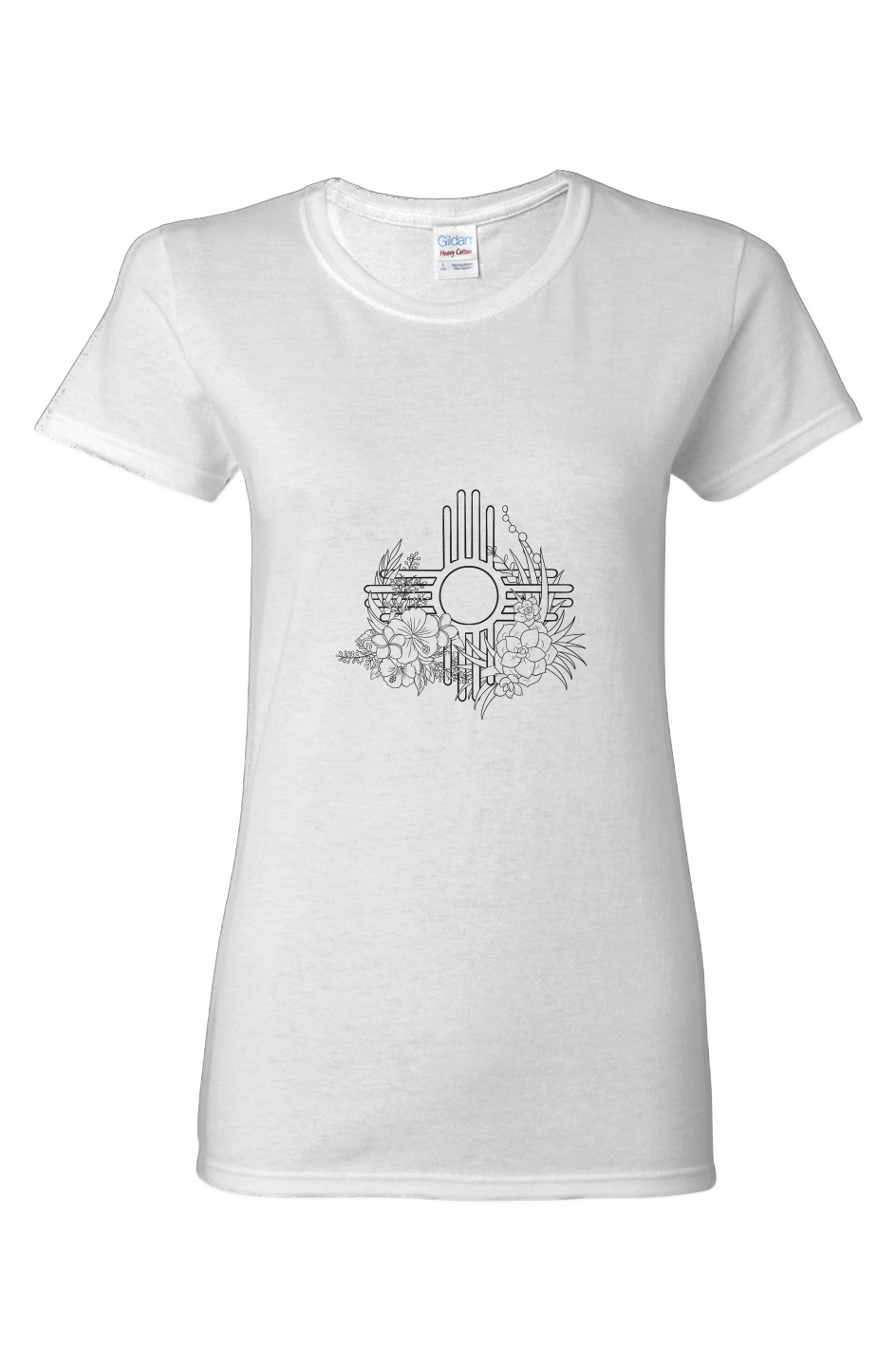 Zia Ladies Heavy Cotton T-Shirt