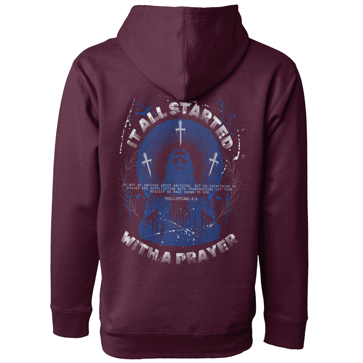It all started pullover hoody
