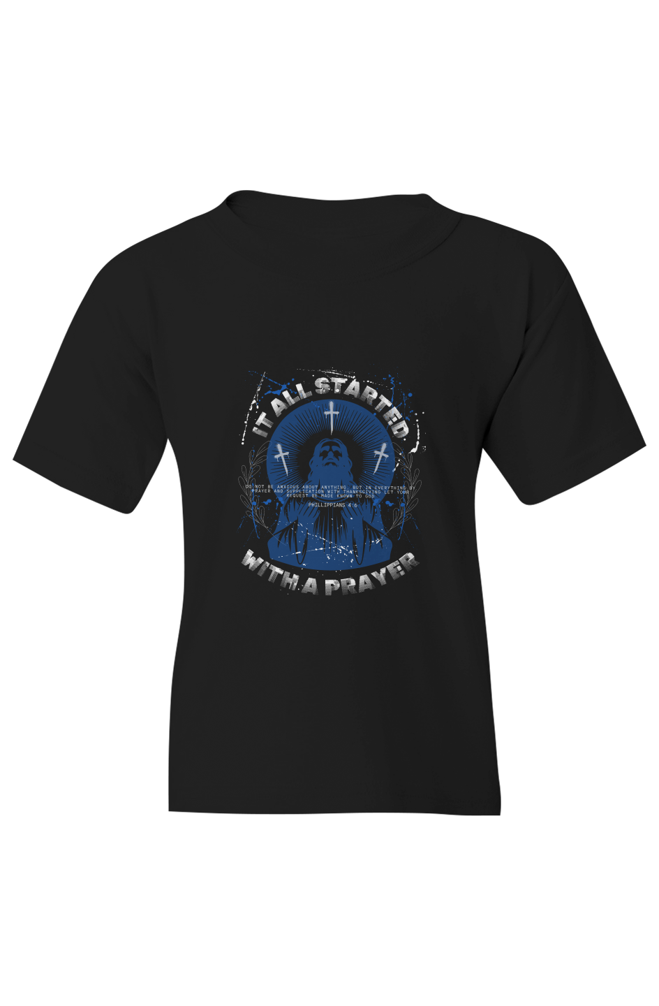 It all started Heavy Cotton Youth T Shirt