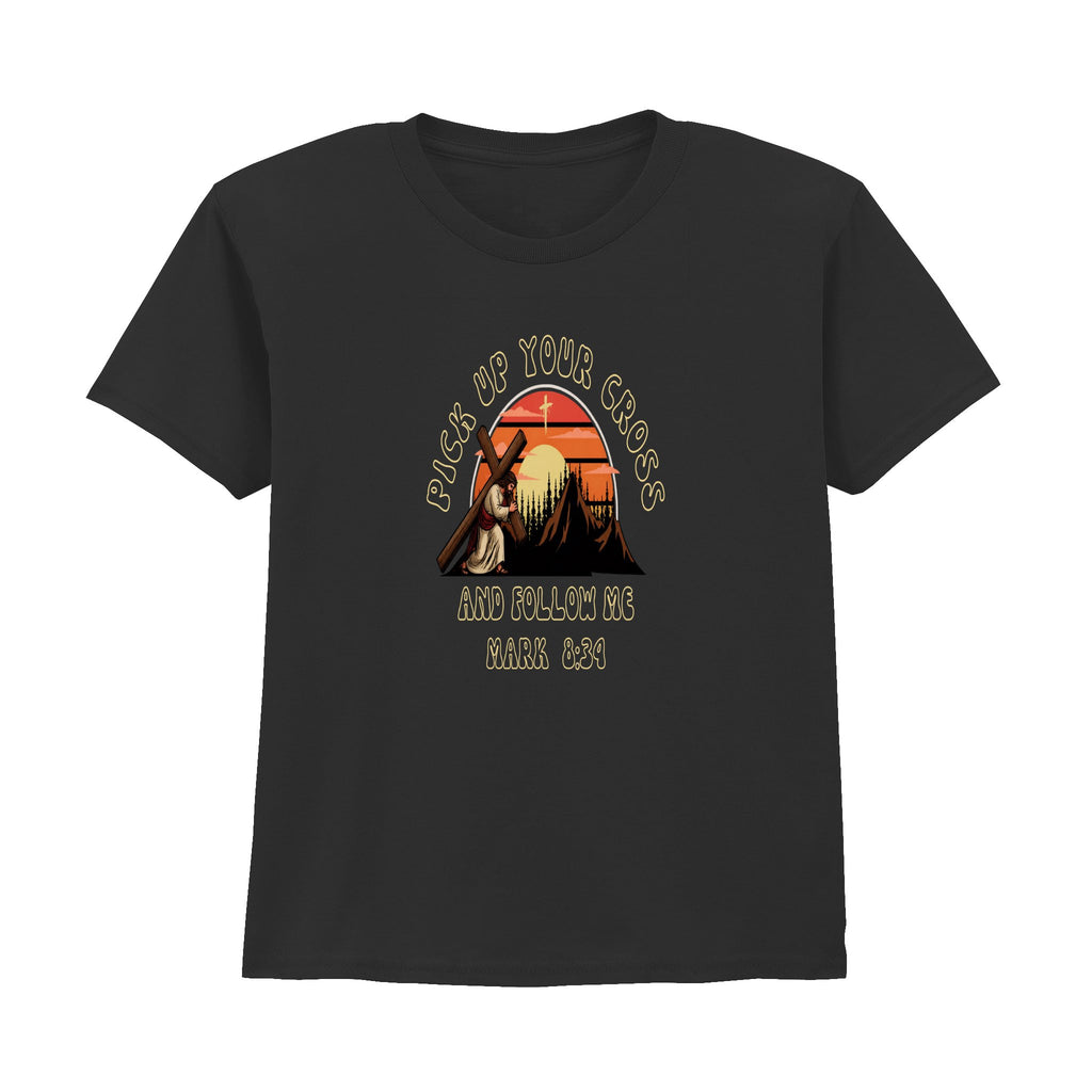 Follow me Heavy Cotton Youth T Shirt